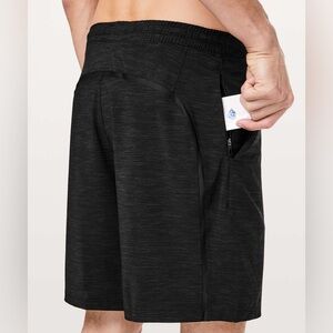 Lululemon Pace Breaker Short w/ liner 9” Inseam
Heather Deep Coal Black color